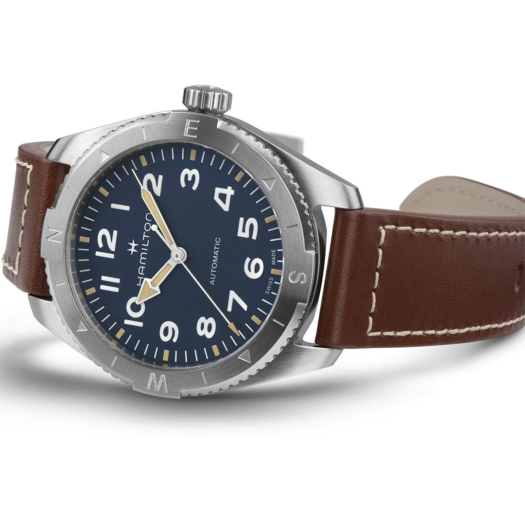 Orologio in acciaio Khaki Field Expedition Auto Hamilton