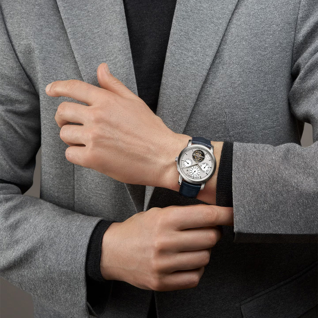 Orologio in platino Traditionnelle Tourbillon Calendario Perpetuo Vacheron constantin