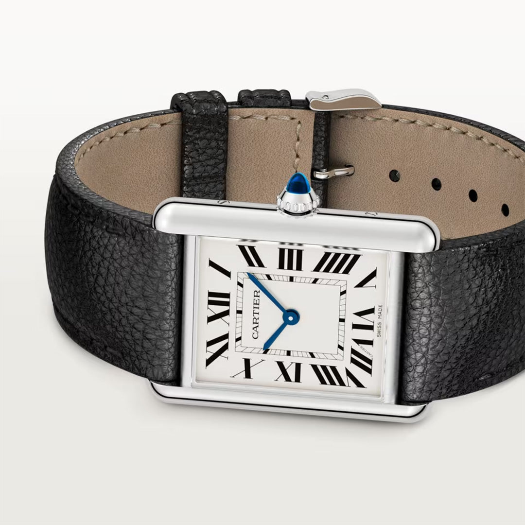Watch in steel Tank Must Cartier