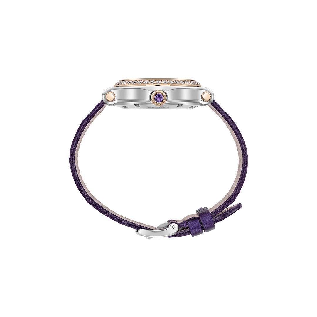 Watch in steel and rose gold Happy Sport Chopard