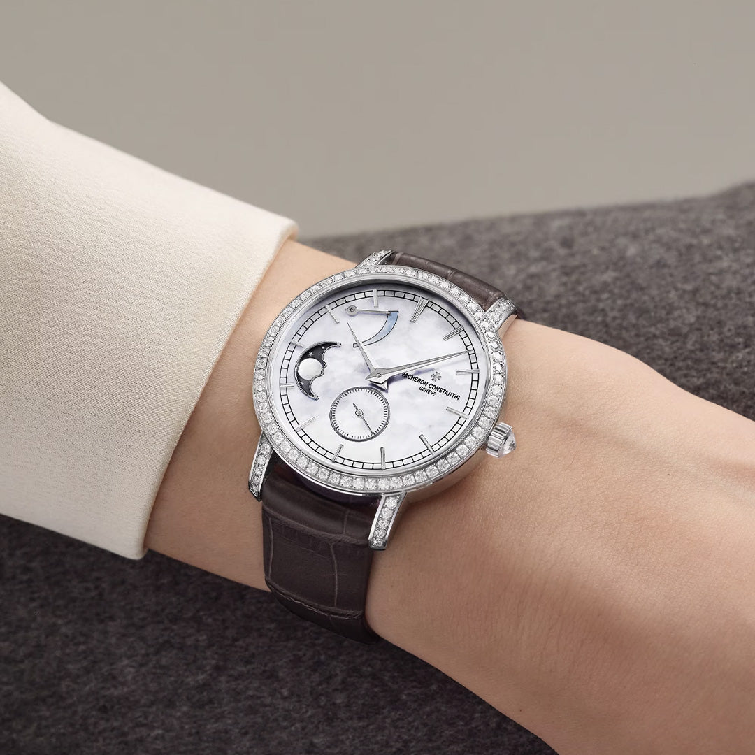 Watch in white gold Traditionnelle Moon Phase Vacheron constantin