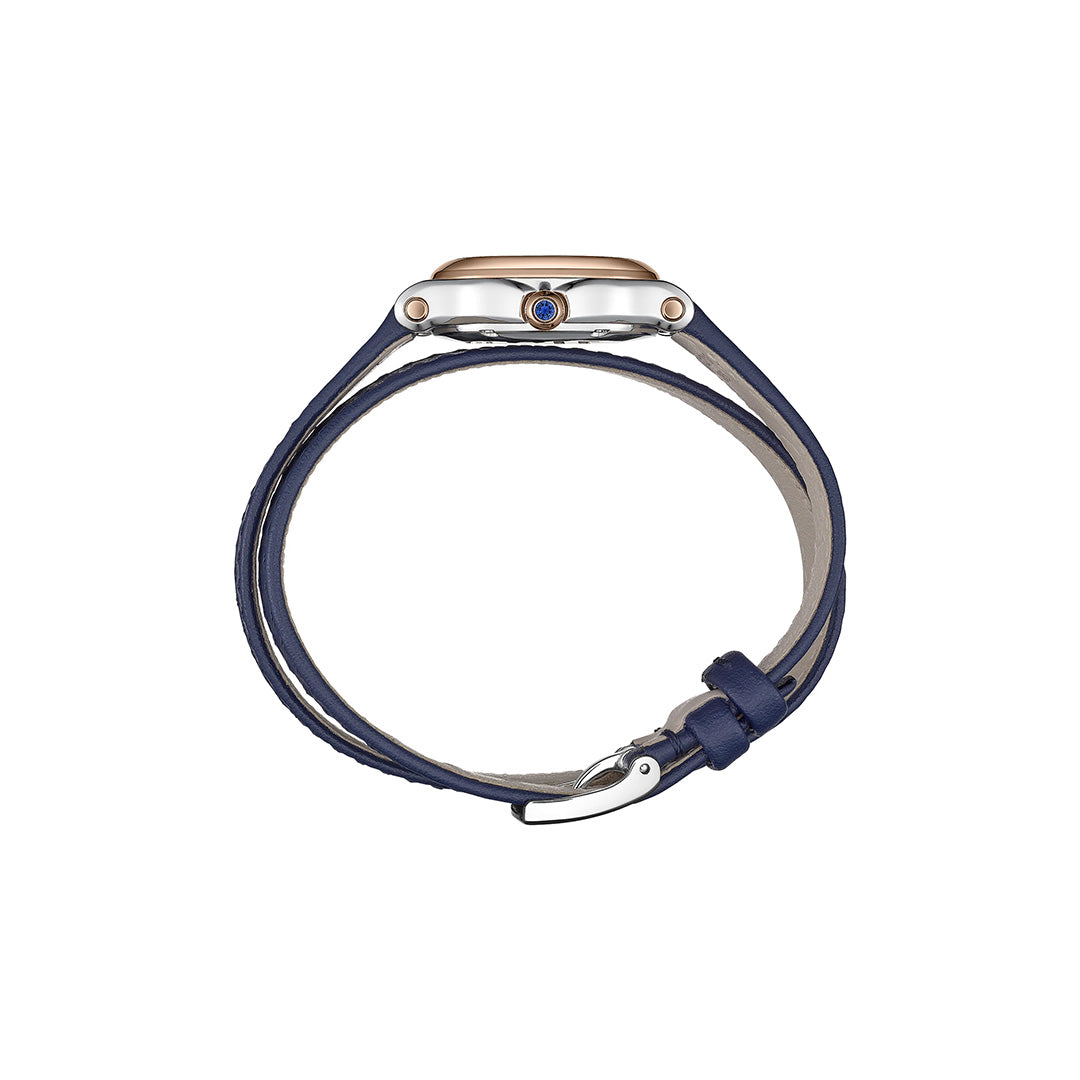 Orologio in acciaio e oro rosa Happy Sport Chopard