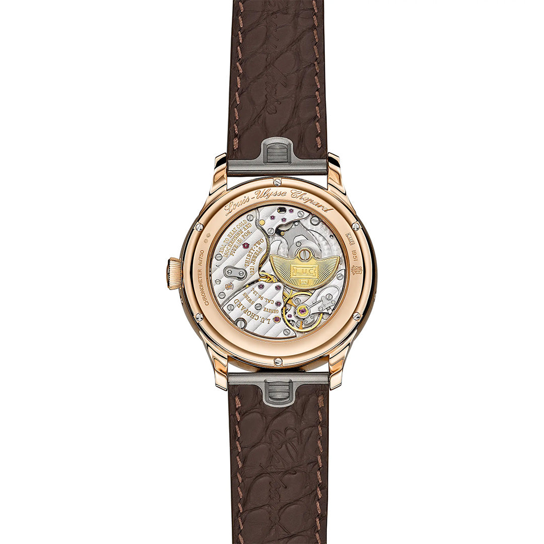 Orologio in oro rosa L.U.C Lunar One Chopard