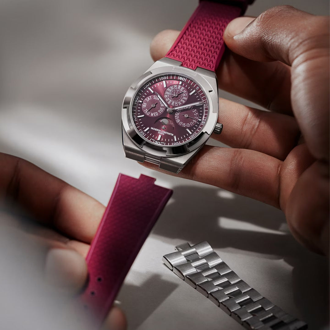 Watch in white gold Overseas Perpetual Calendar Ultra-Thin Vacheron constantin