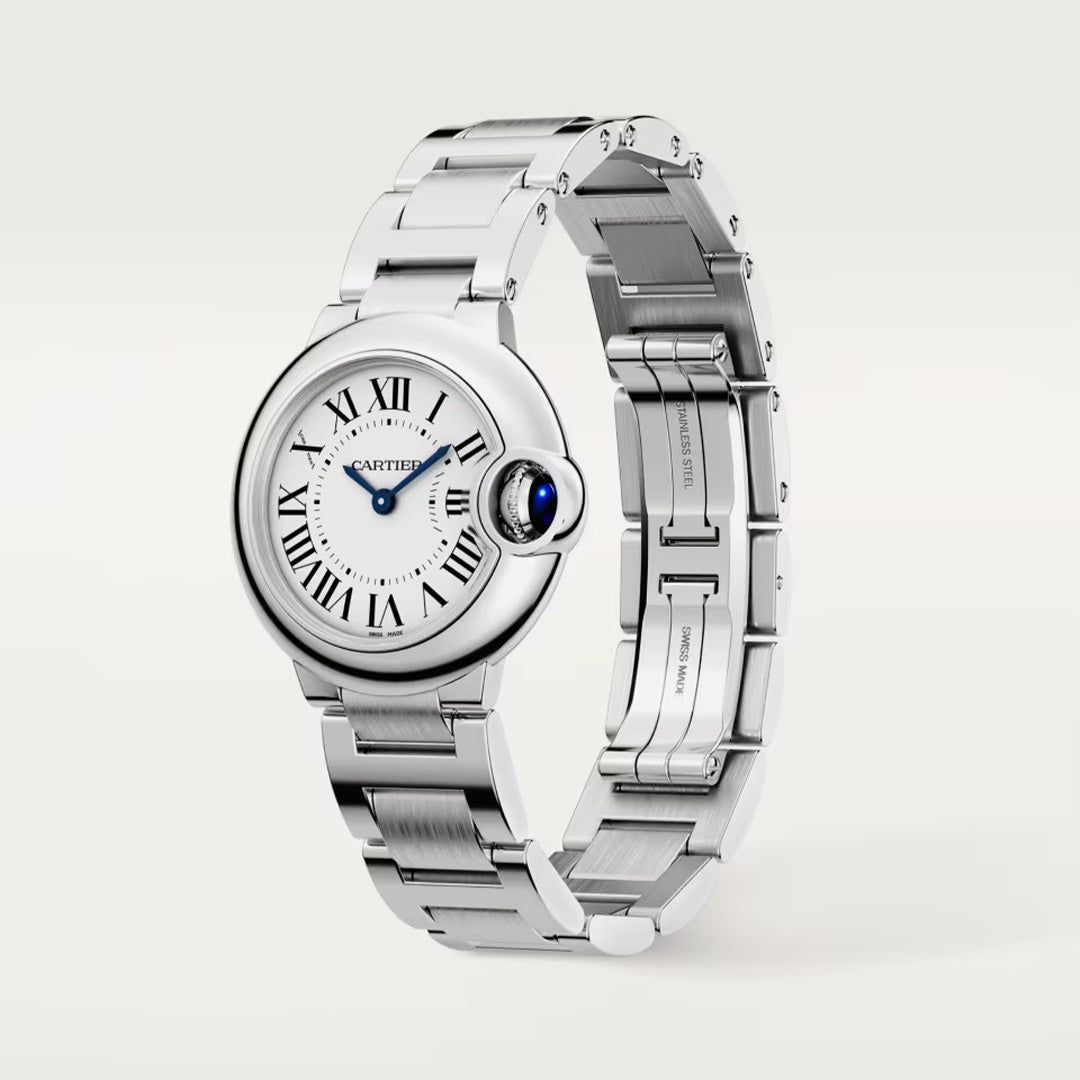 Watch in steel Ballon Bleu de Cartier Cartier