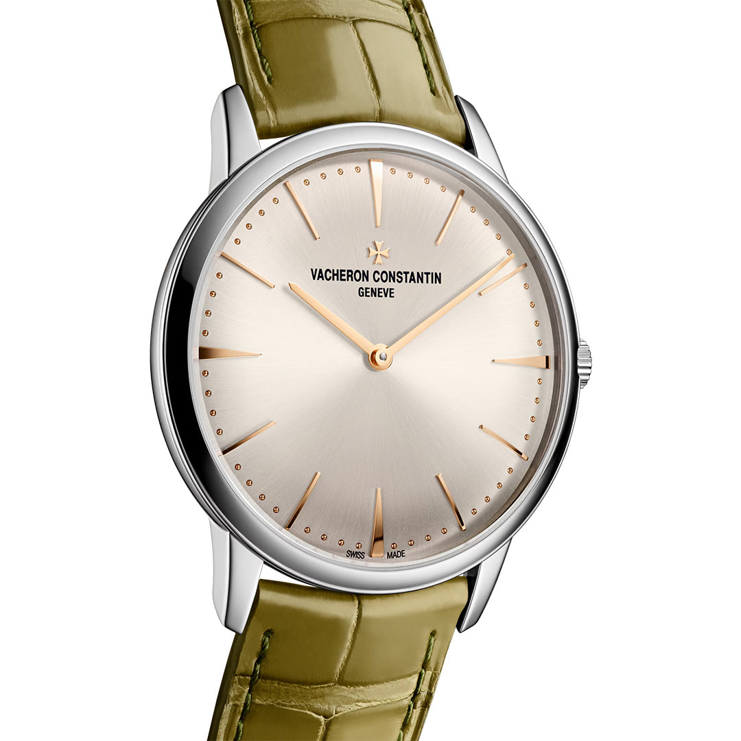 Orologio in oro bianco Patrimony Manuale Vacheron constantin