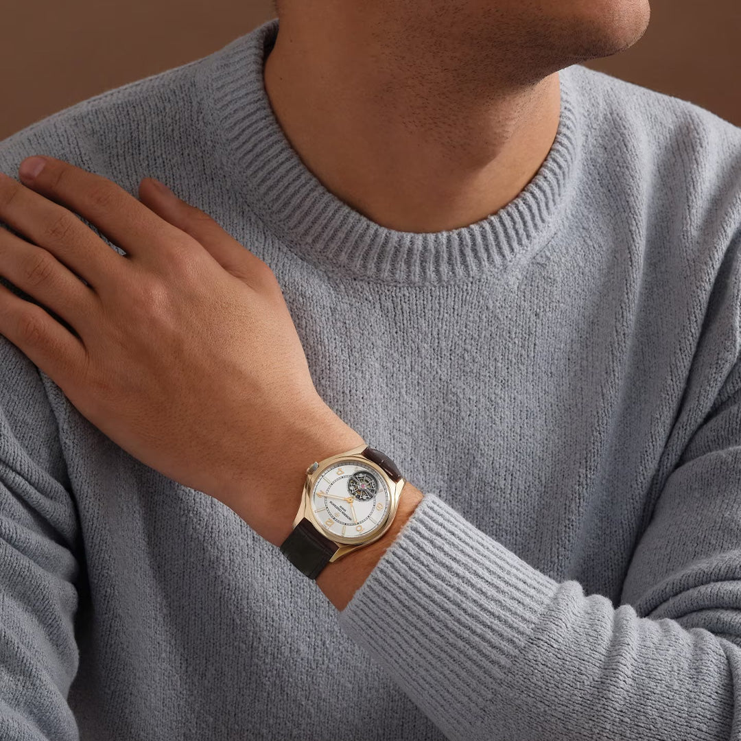 Orologio in oro rosa Fiftysix Tourbillon Vacheron constantin