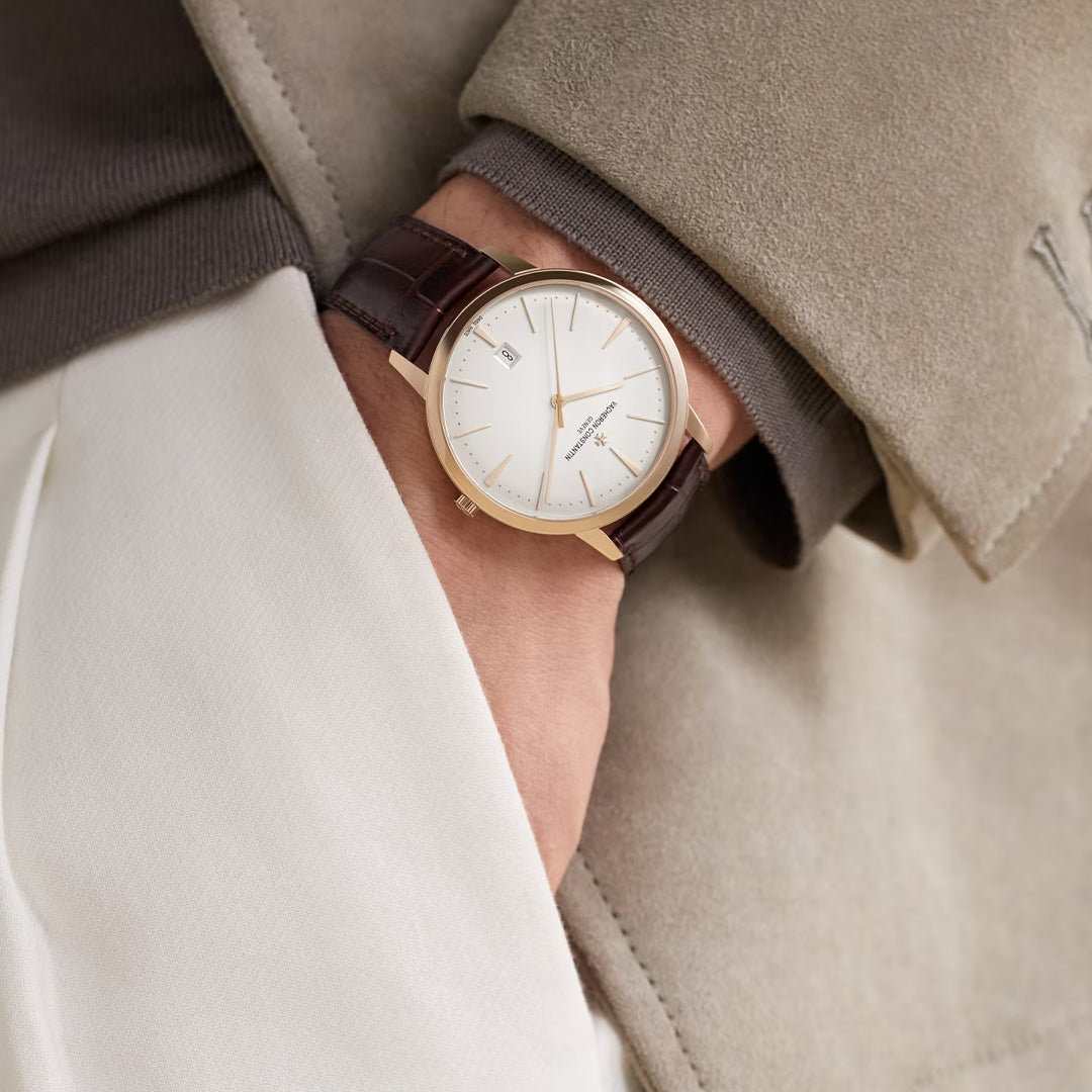 Orologio in oro rosa Patrimony Automatico Vacheron constantin