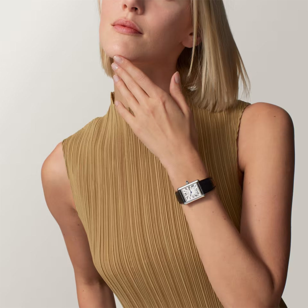 Watch in steel Tank Must SolarBeat™ Cartier