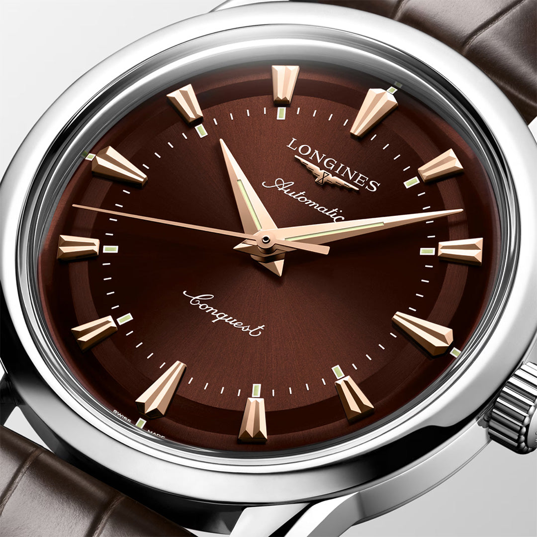 Orologio in acciaio Conquest Heritage Longines