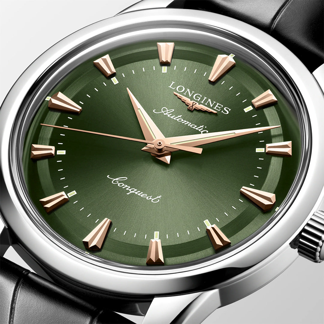 Orologio in acciaio Conquest Heritage Longines