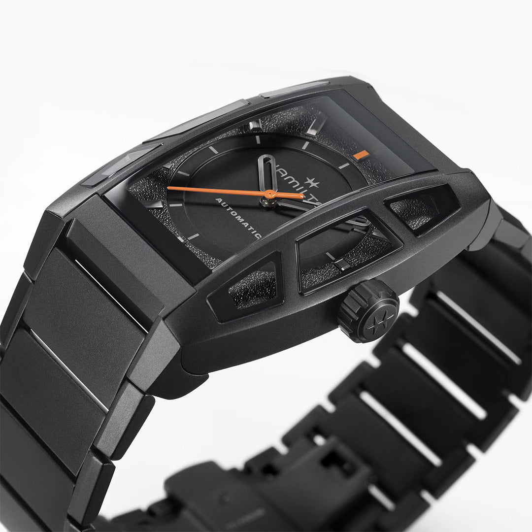 Watch in titanium American Classic Boulton Death Stranding 2 Limited Edition Hamilton