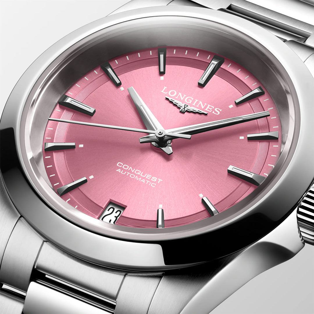 Orologio in acciaio Conquest Longines