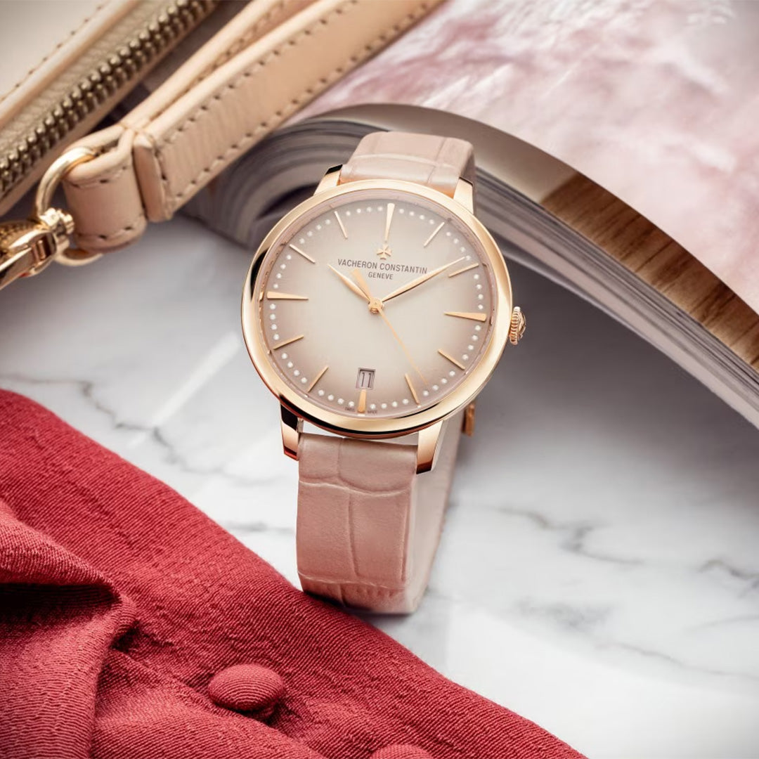 Orologio in oro rosa Patrimony Automatico Vacheron constantin