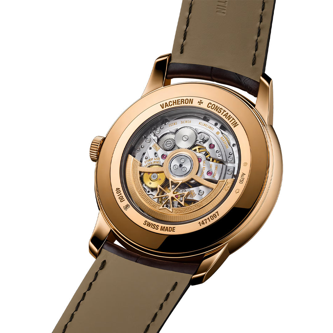 Watch in rose gold Patrimony Moon Phase Retrograde Date Vacheron constantin