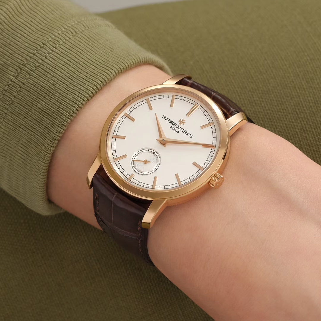 Orologio in oro rosa Traditionnelle Manuale Vacheron constantin