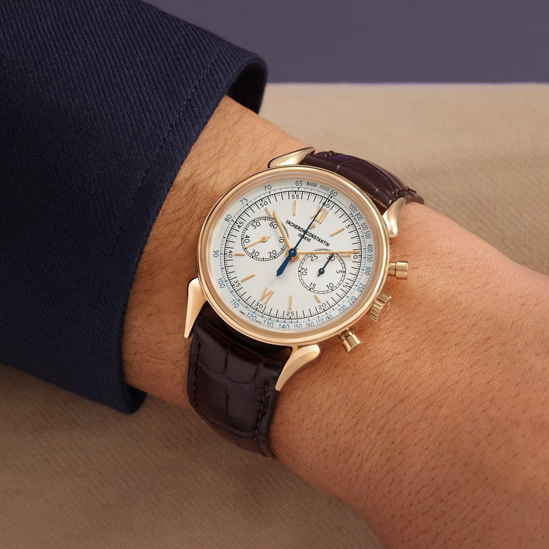 Orologio in oro rosa Historiques Cornes De Vache 1955 Vacheron constantin