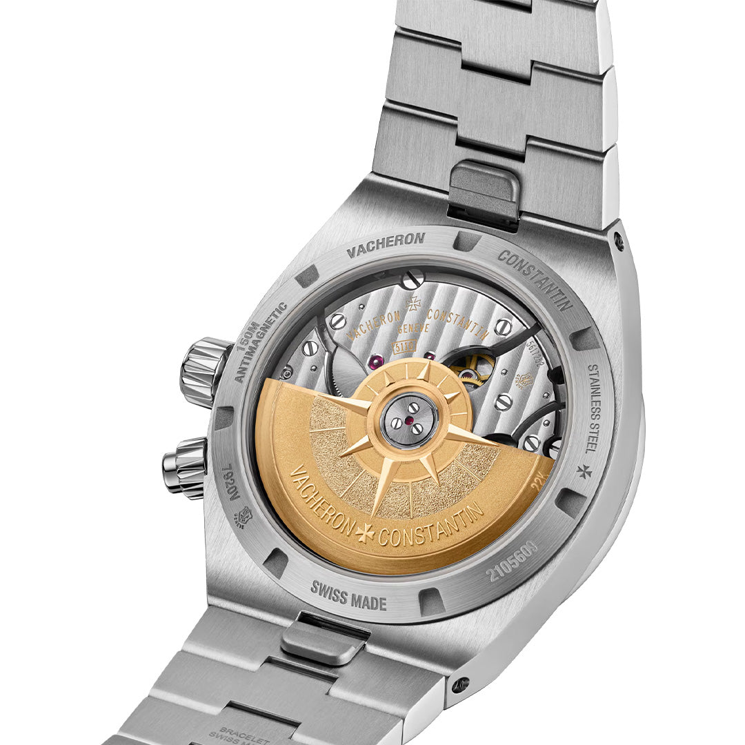 Orologio in acciaio Overseas Dual Time Vacheron constantin