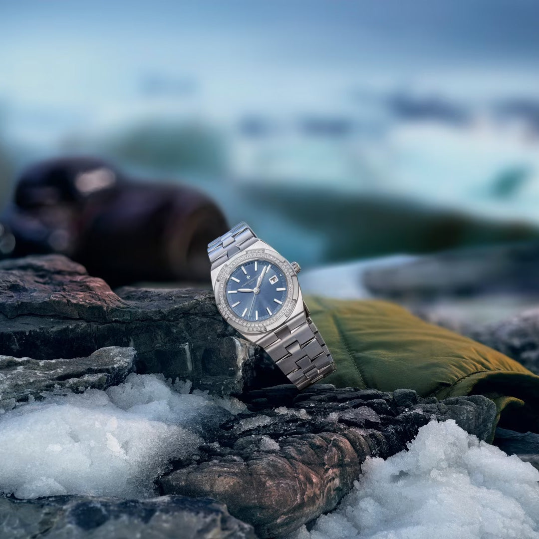 Watch in steel Overseas Quartz Vacheron constantin