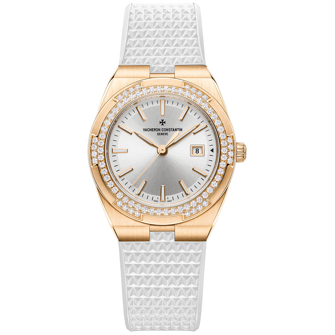 Orologio in oro rosa Overseas Quarzo Vacheron constantin