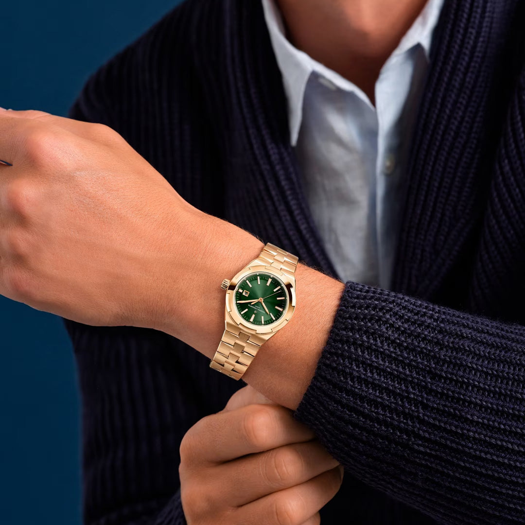 Orologio in oro rosa Overseas Automatico Vacheron constantin