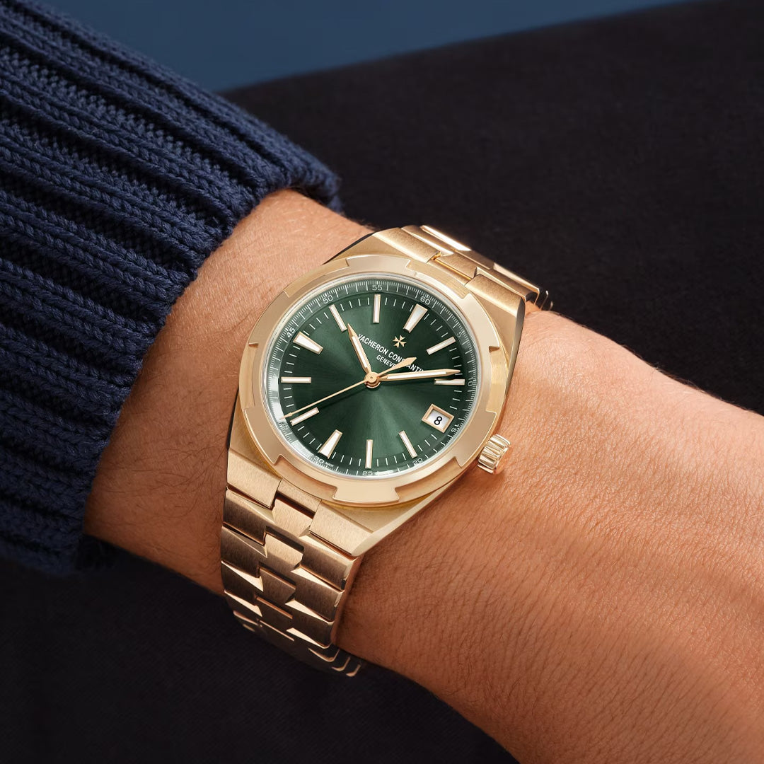 Orologio in oro rosa Overseas Automatico Vacheron constantin