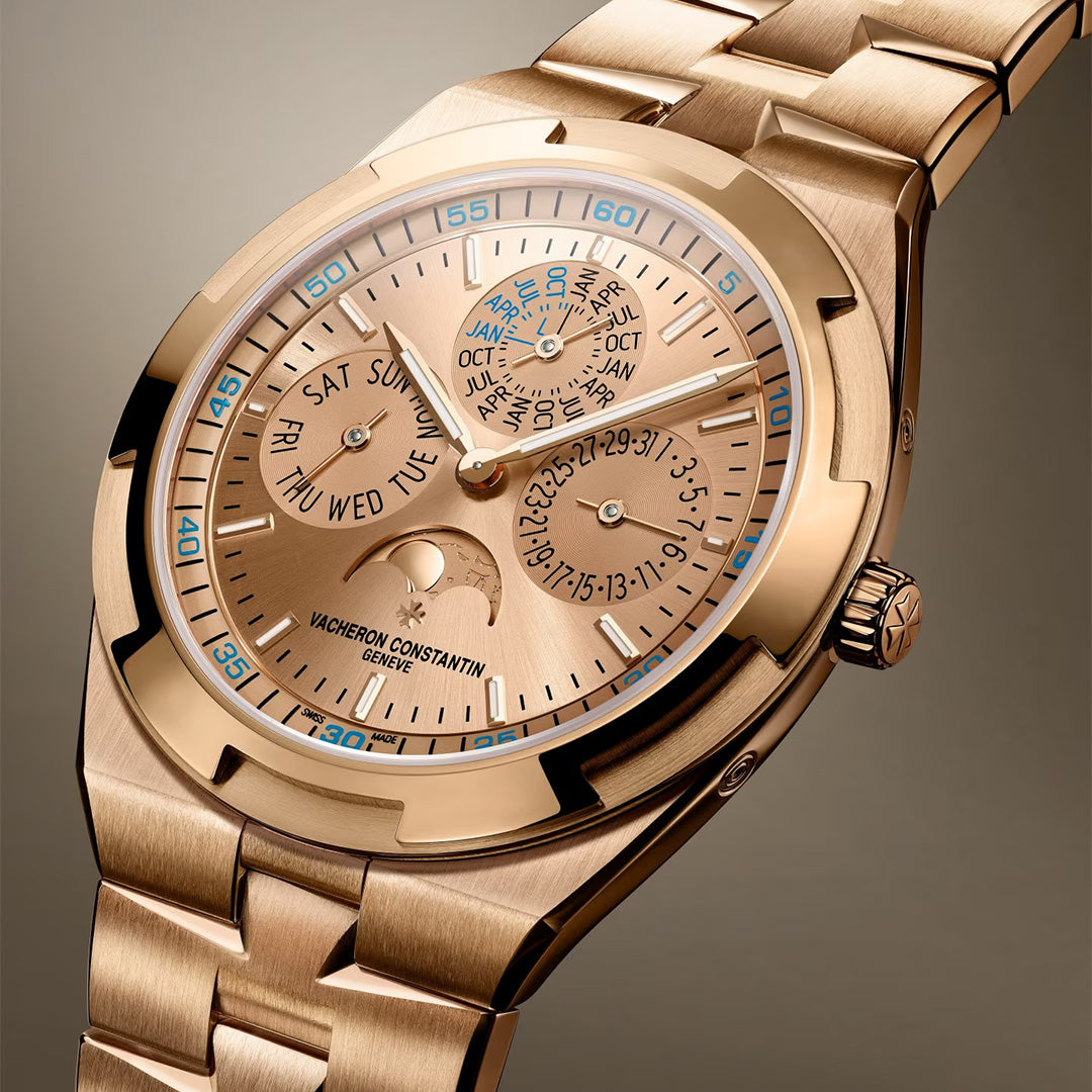 Watch in rose gold Overseas Perpetual Calendar Ultra-Thin Vacheron constantin