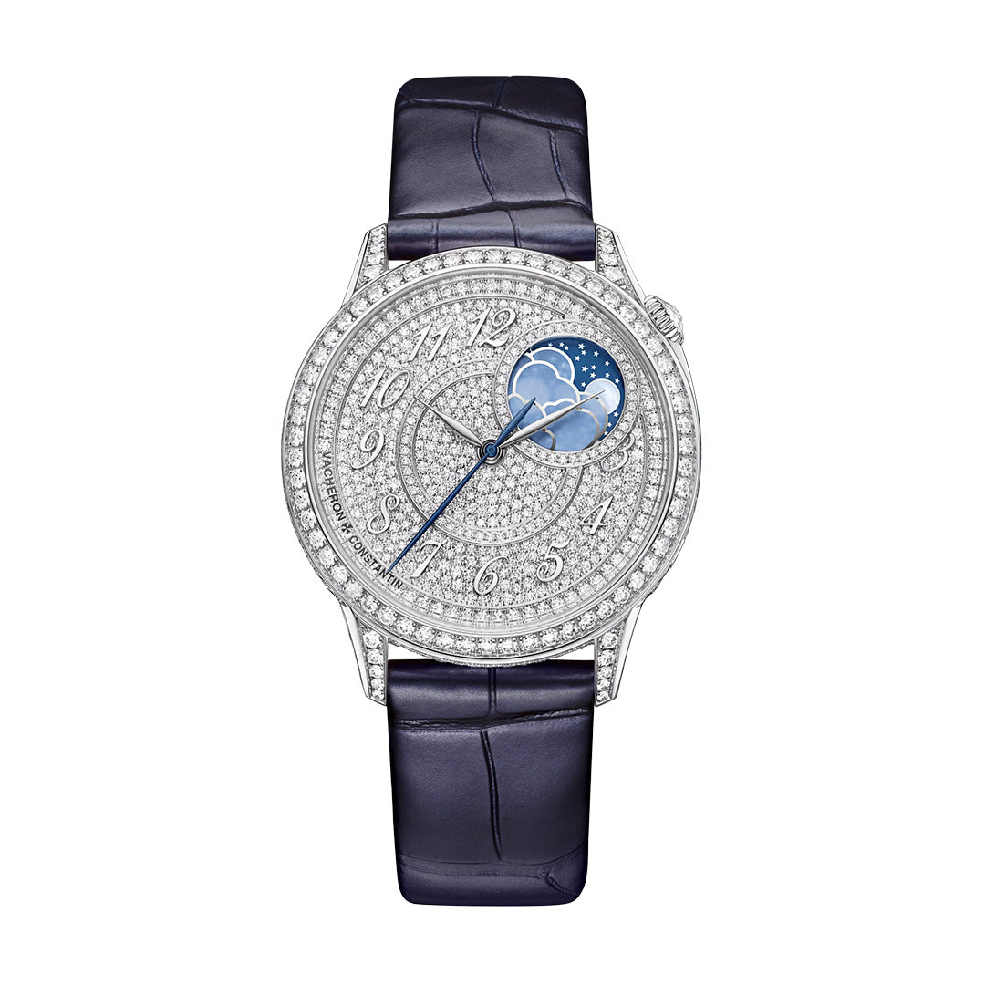 Orologio in oro bianco Égérie Fasi Lunari Vacheron constantin