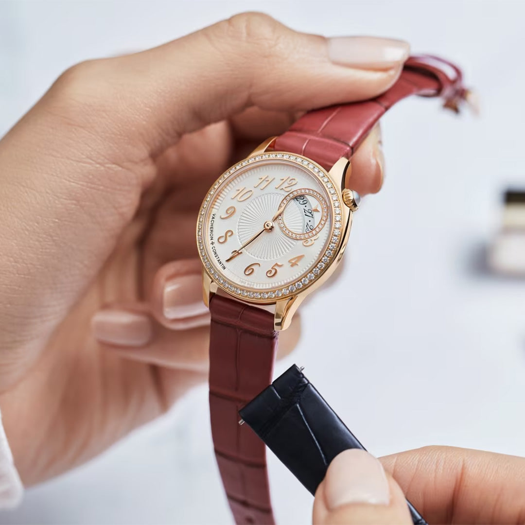 Orologio in oro rosa Égérie Quarzo Vacheron constantin