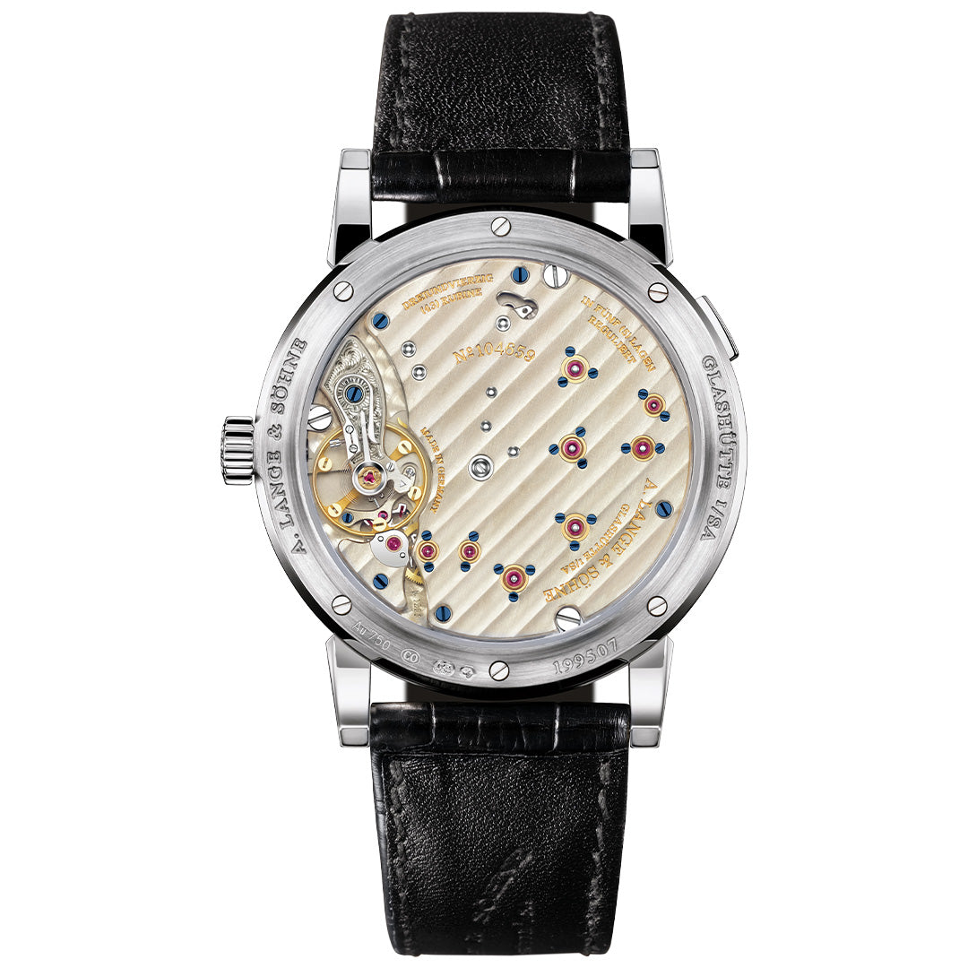 Watch in white gold Lange 1 A lange soehne