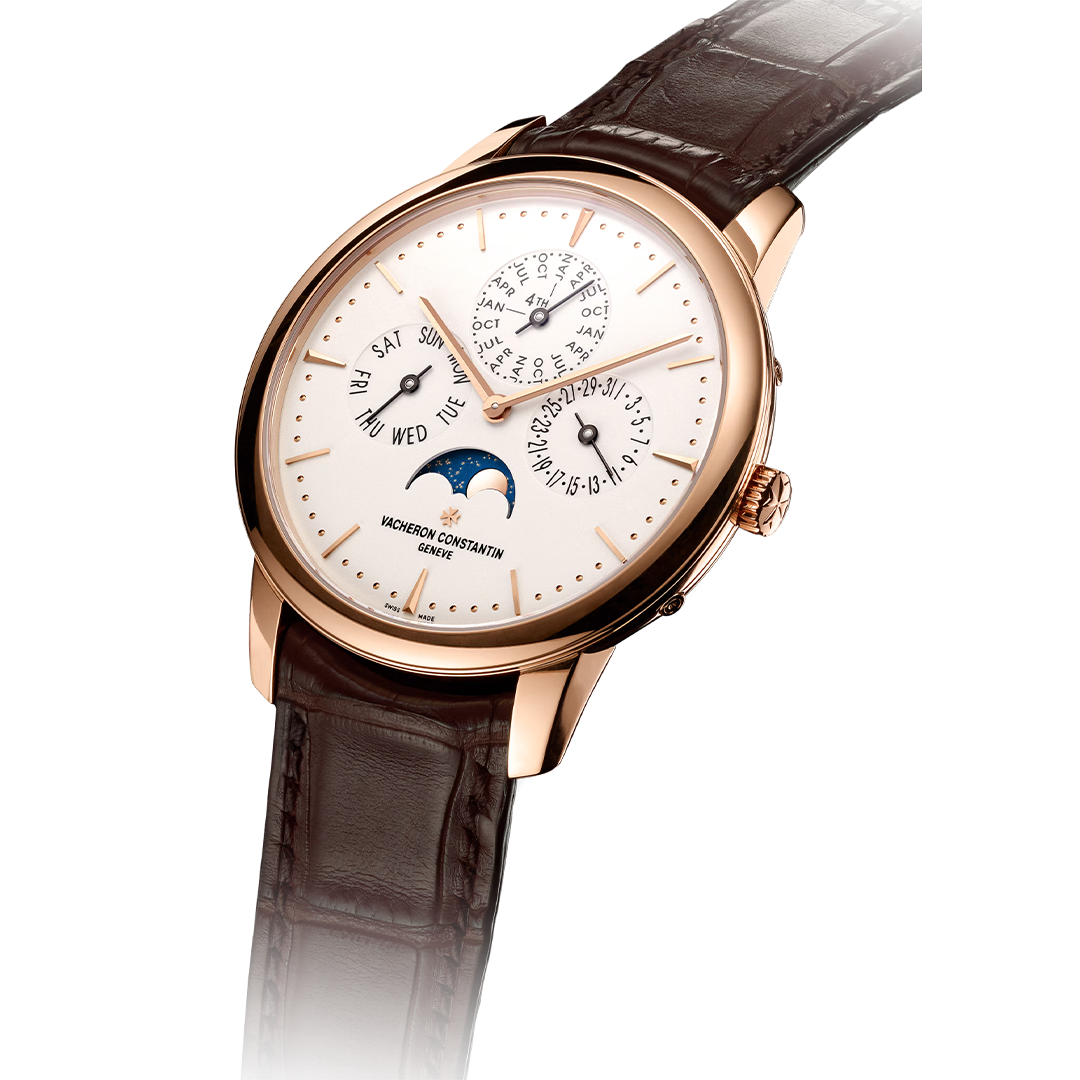Watch in rose gold Patrimony Perpetual Calendar Ultra-Thin Vacheron constantin