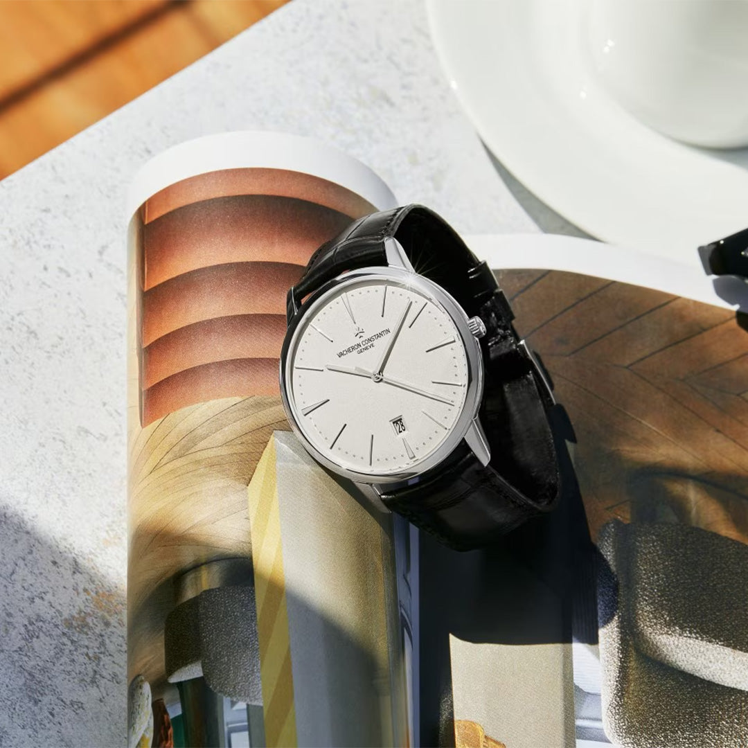 Orologio in oro bianco Patrimony Automatico Vacheron constantin