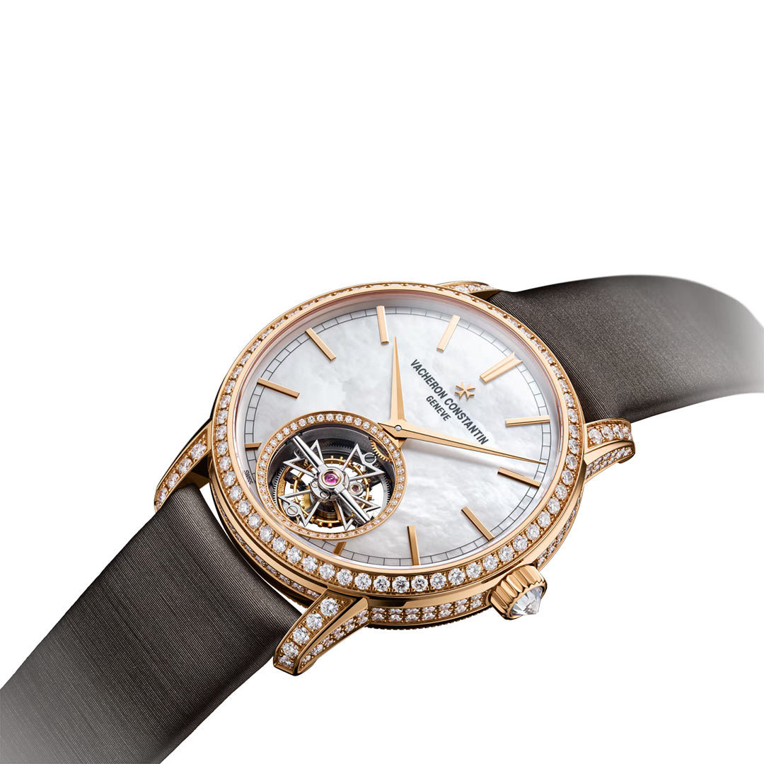Orologio in oro rosa Traditionnelle Tourbillon Vacheron constantin