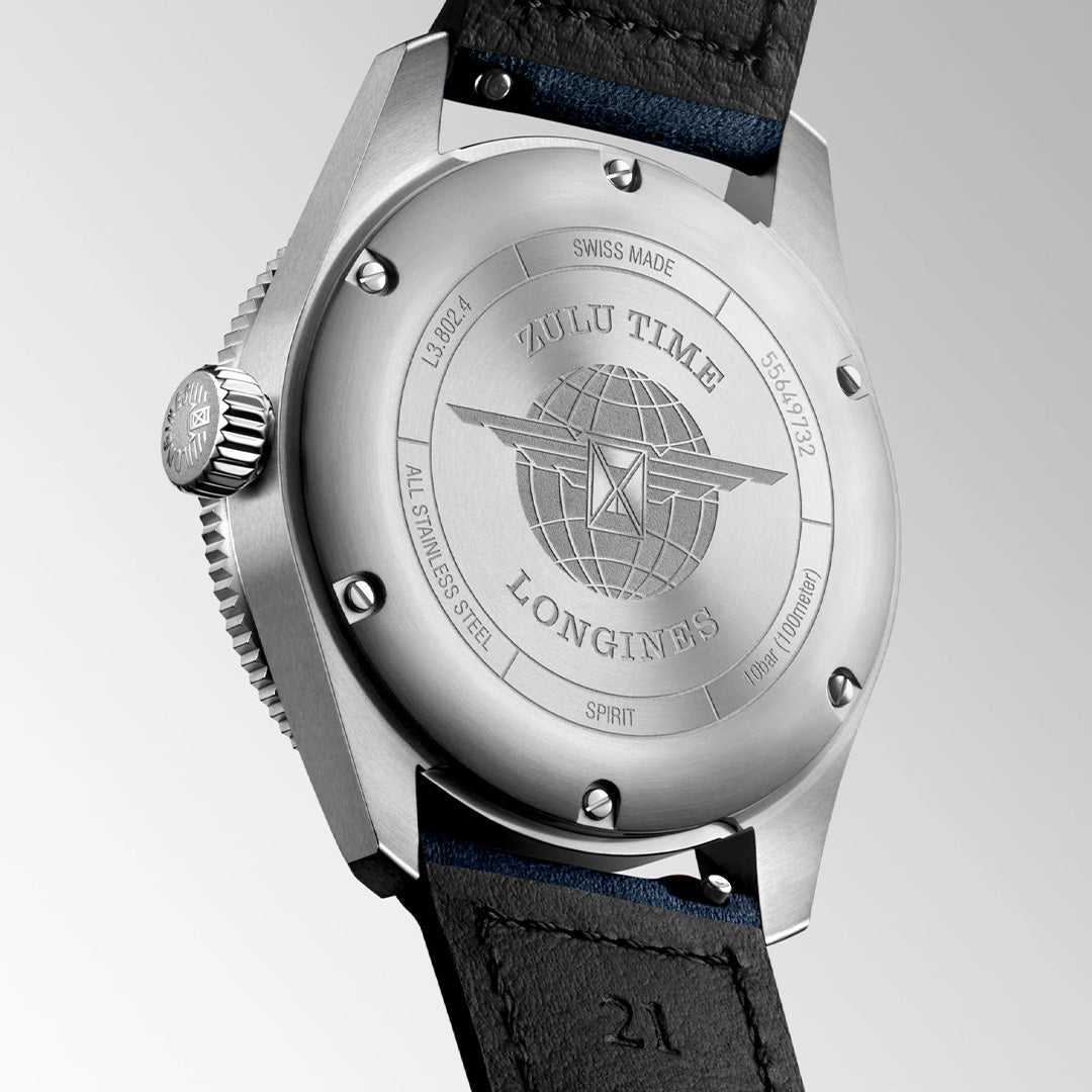 Orologio in acciaio Spirit Zulu Time Longines