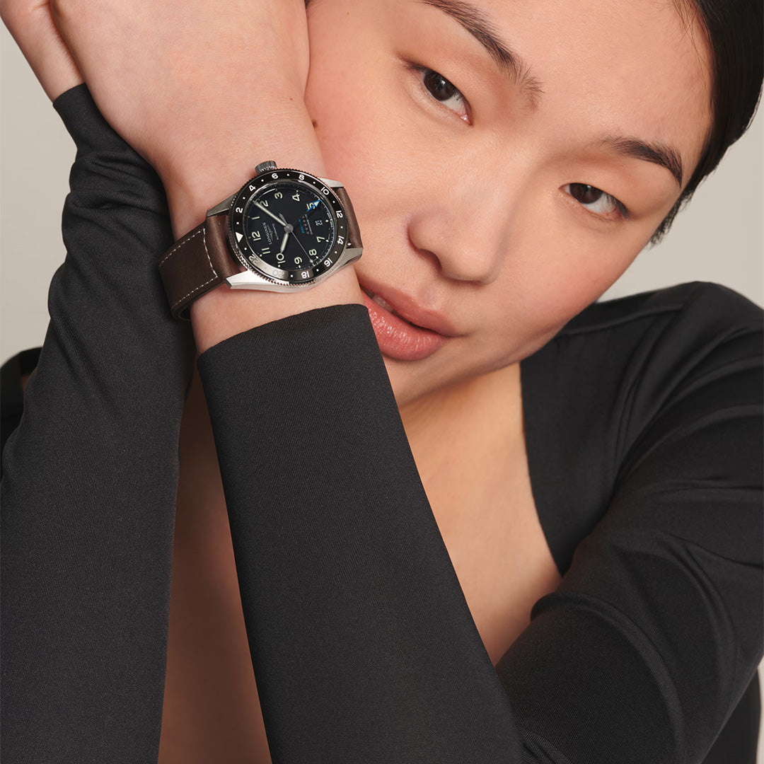 Orologio in acciaio Spirit Zulu Time Longines