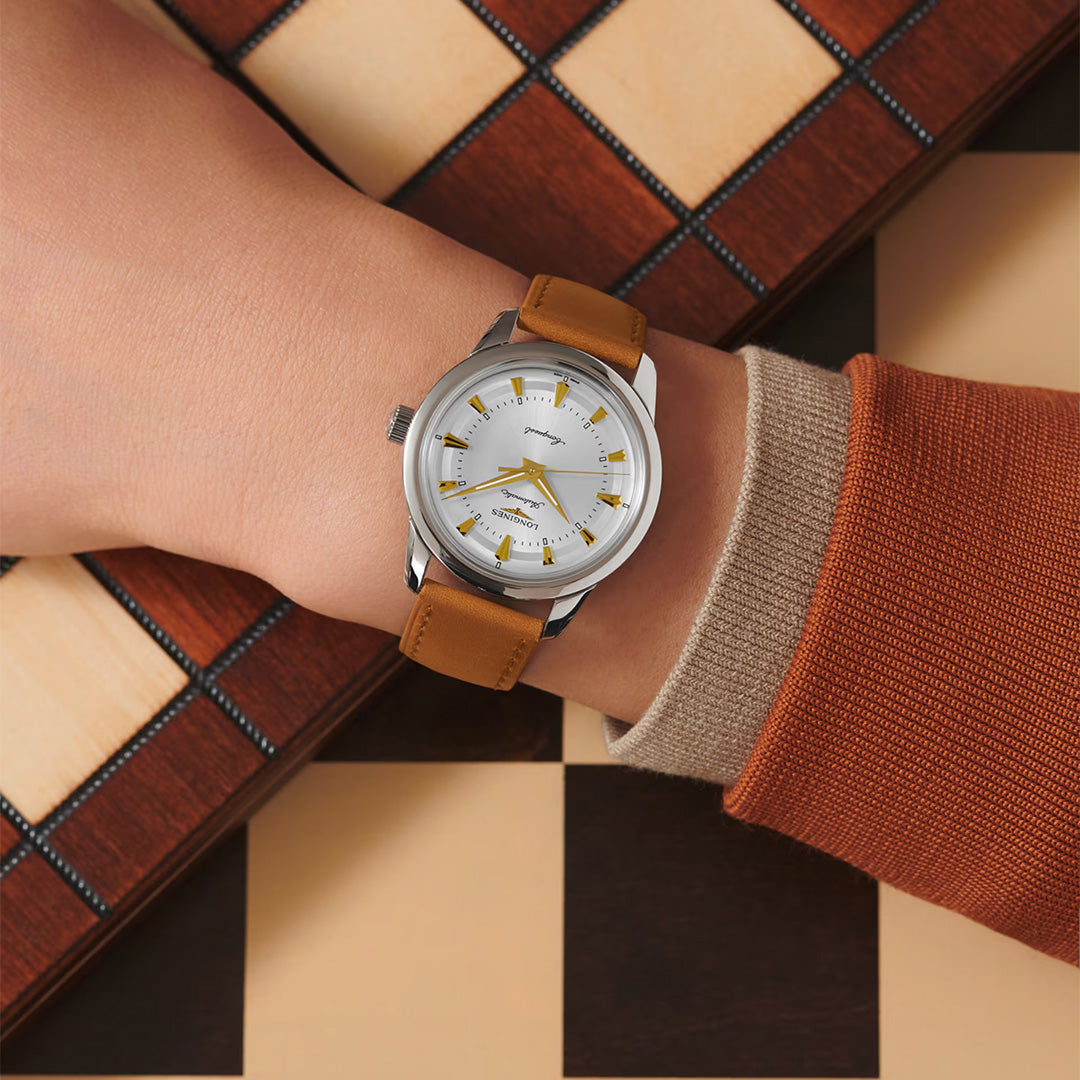 Orologio in acciaio Conquest Heritage Longines