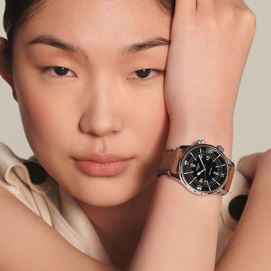 Watch in steel Legend Diver Longines