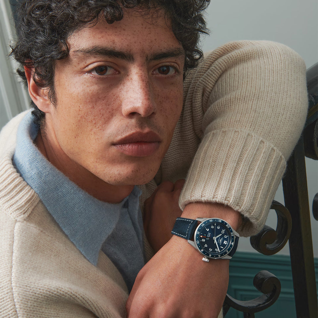 Orologio in acciaio Spirit Zulu Time Longines