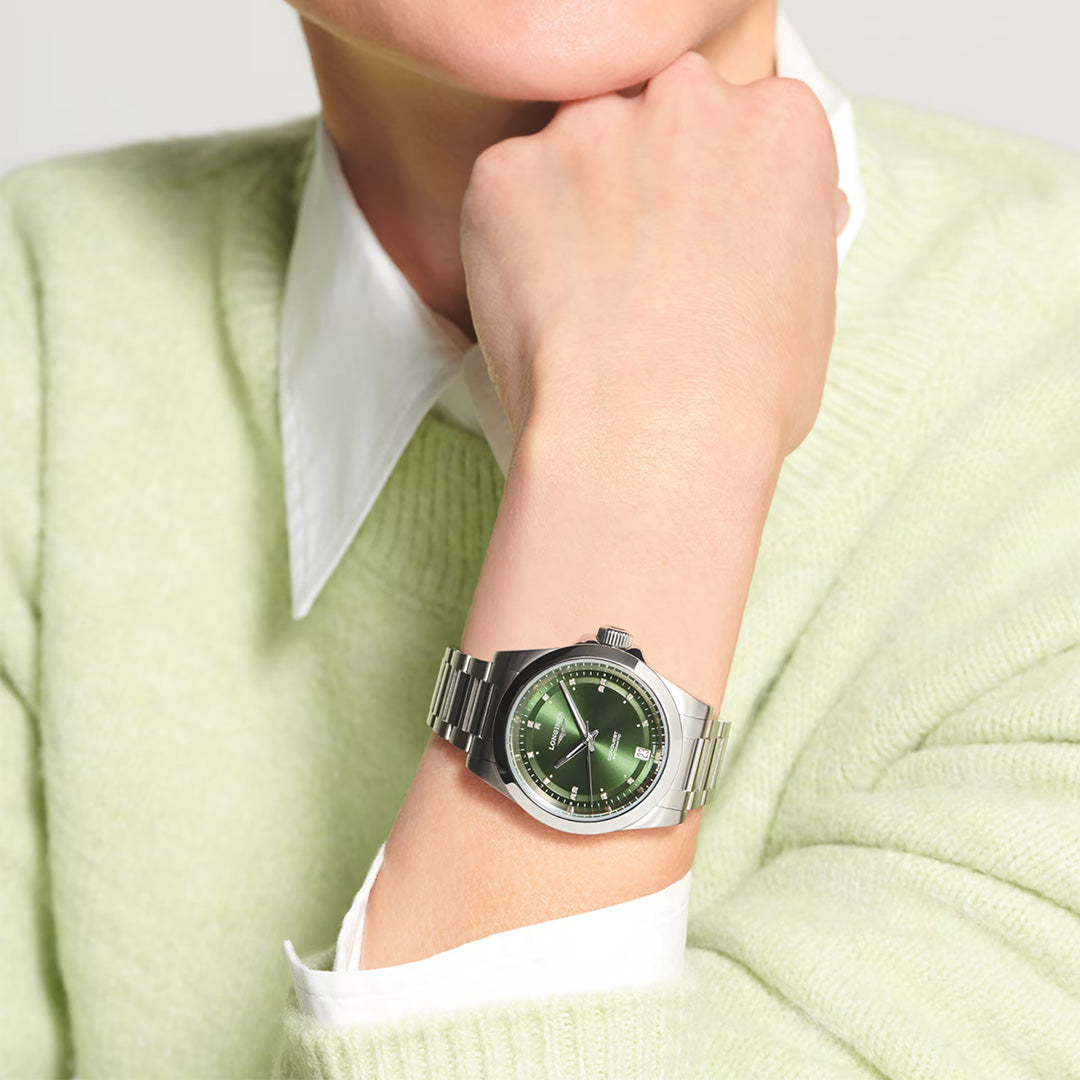 Watch in steel Conquest Longines