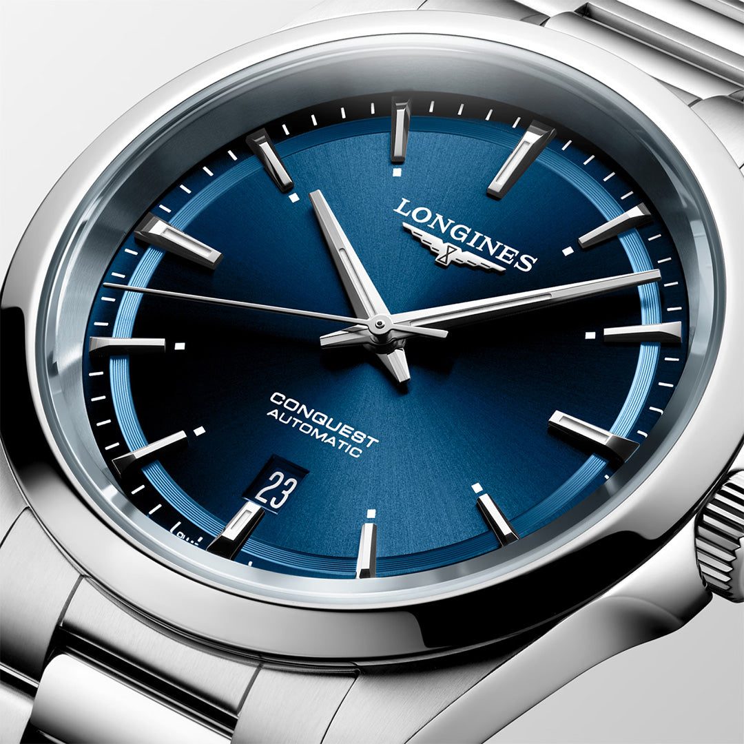 Orologio in acciaio Conquest Longines