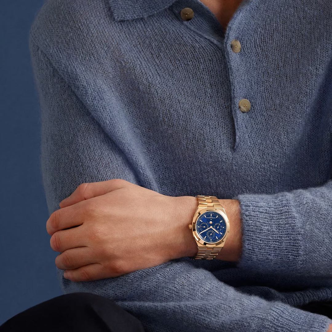 Watch in rose gold Overseas Perpetual Calendar Ultra-Thin Vacheron constantin