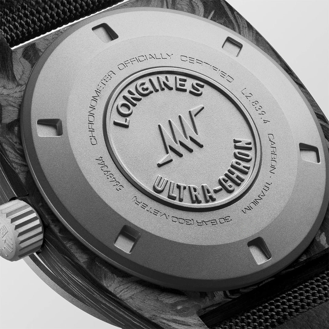 Watch in carbonio e titanio Ultra-Chron Carbon Longines