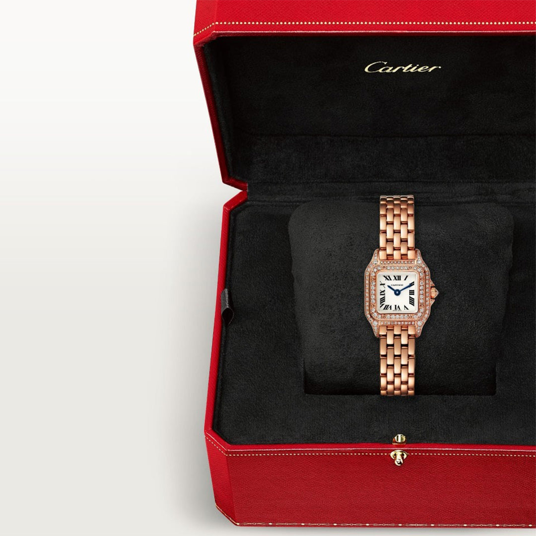Watch in rose gold Panthère de Cartier Cartier