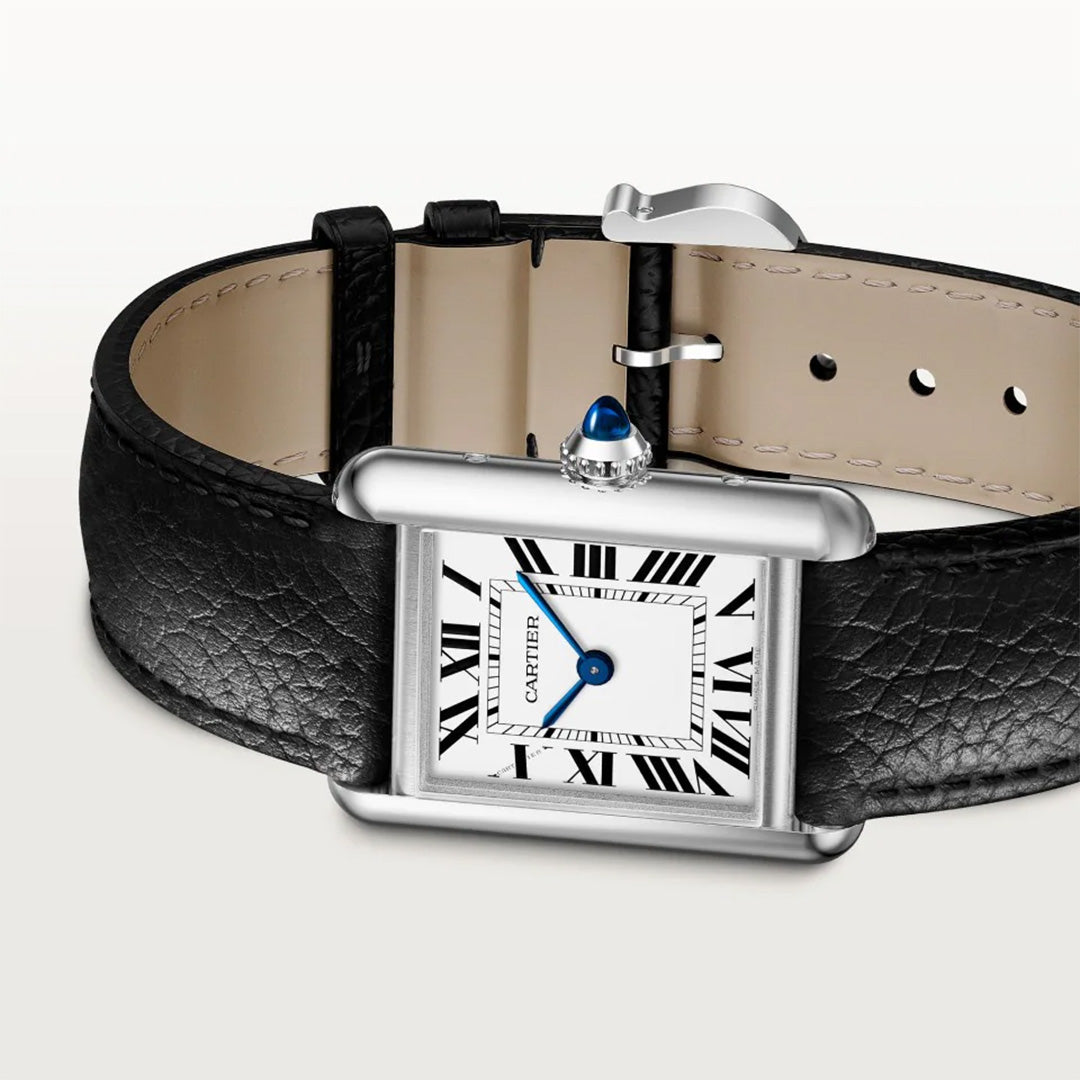 Watch in steel Tank Must SolarBeat™ Cartier