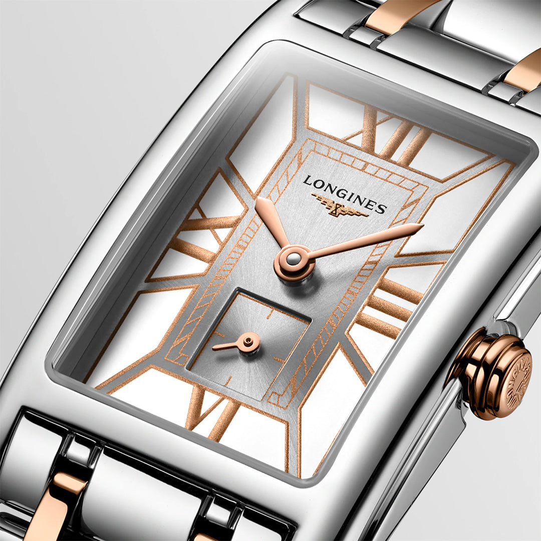 Watch in steel DolceVita Longines