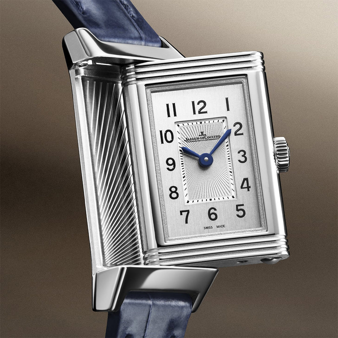 Watch in steel Reverso Classic Monoface Origin Jaeger-lecoultre