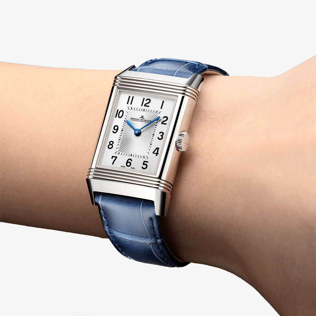 Watch in steel Reverso Classic Duetto Jaeger-lecoultre