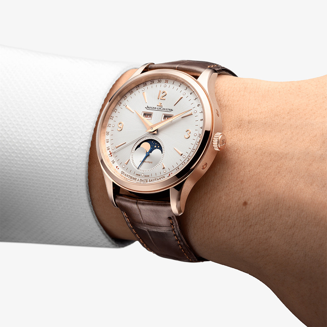 Orologio in oro rosa Master Control Calendar Jaeger-lecoultre