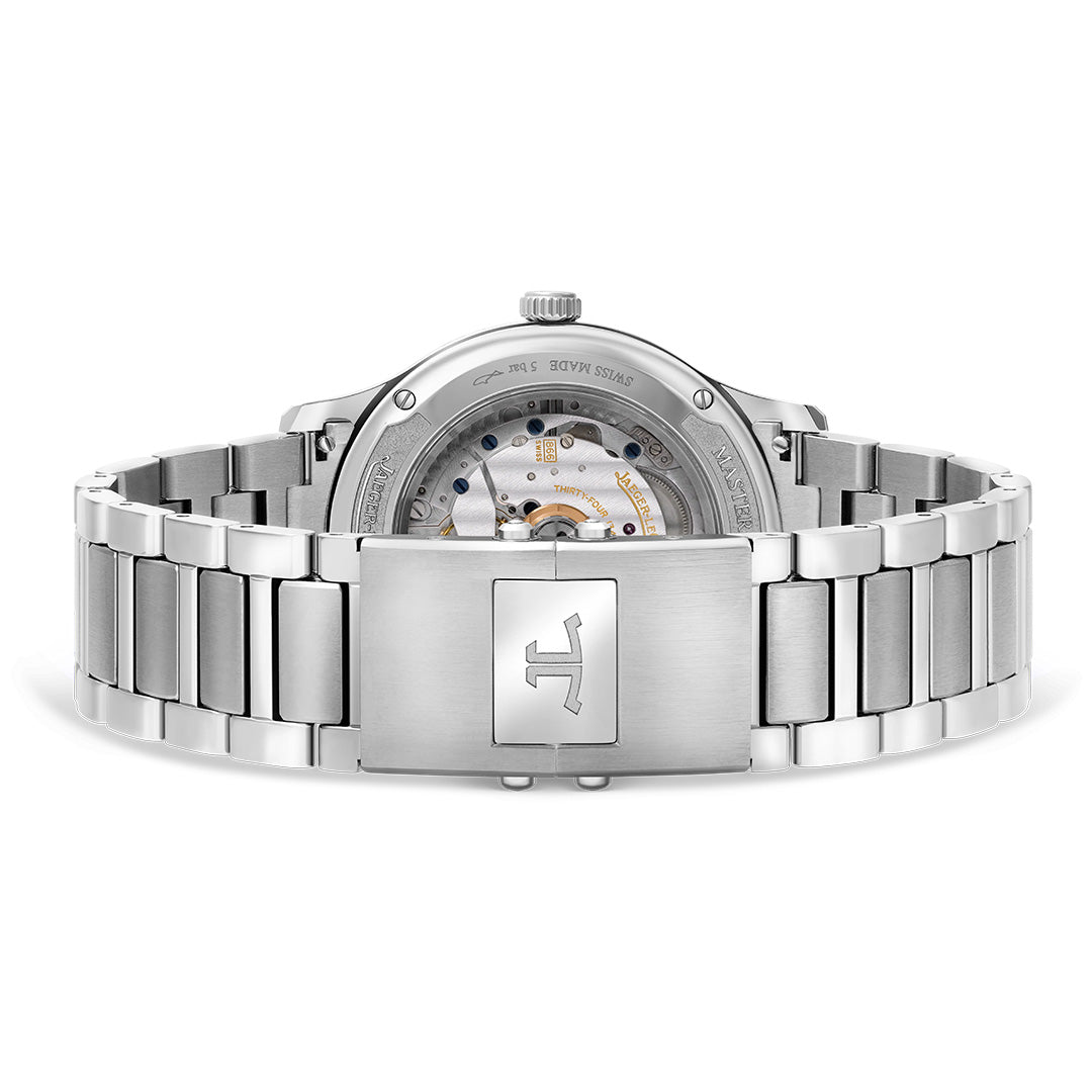 Watch in steel Master Control Calendar Jaeger-lecoultre