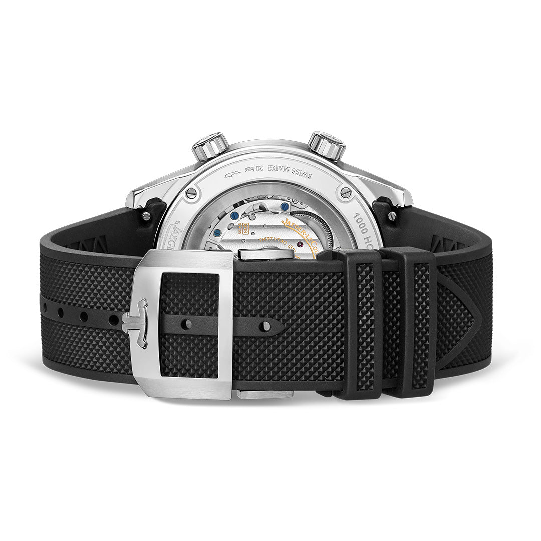 Orologio in acciaio Polaris Date Jaeger-lecoultre